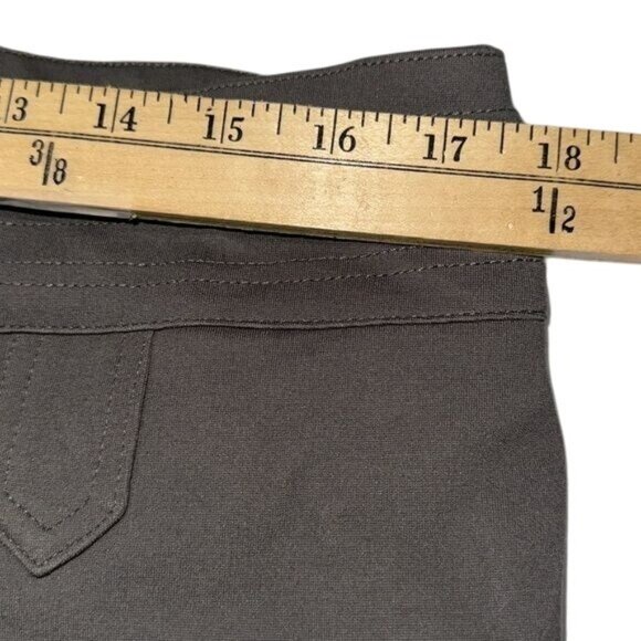 Rekucci Womens Taupe Straight-Leg Stretch Pants Size 16 Rayon/Nylon Blend - Picture 10 of 10